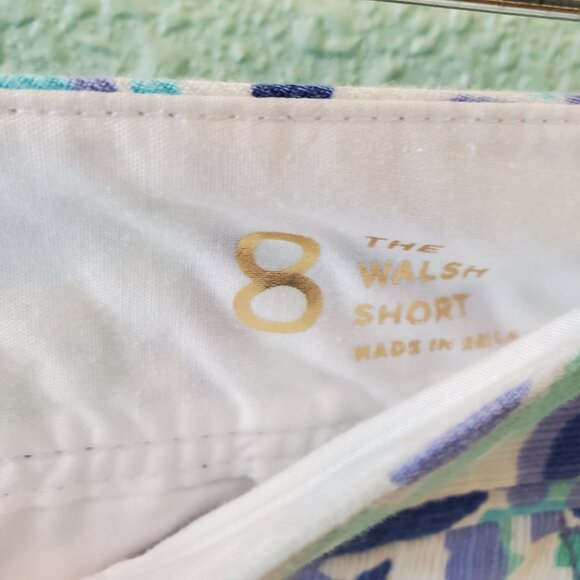 Lilly Pulitzer "Nice Ink" Size 8 The Walsh Short 3" inseam - Picture 2 of 7